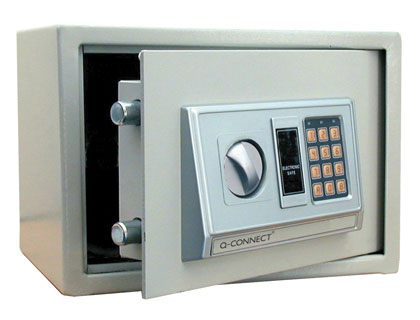 Caja de seguridad electrónica Q-Connect 10 litros